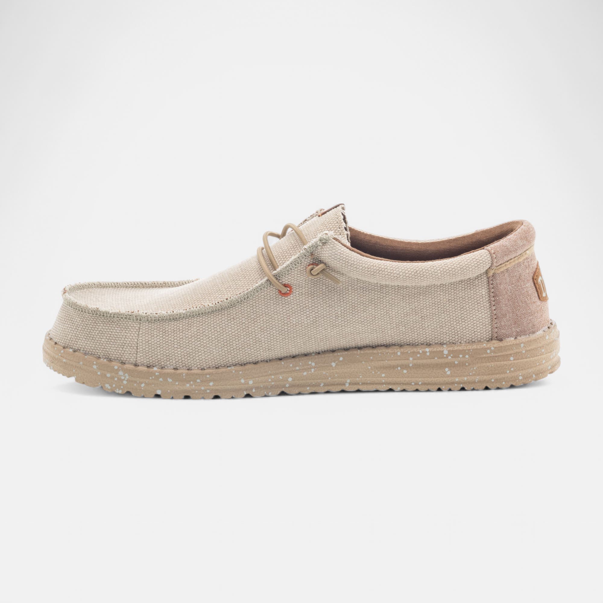 Baskets en toile Homme beige