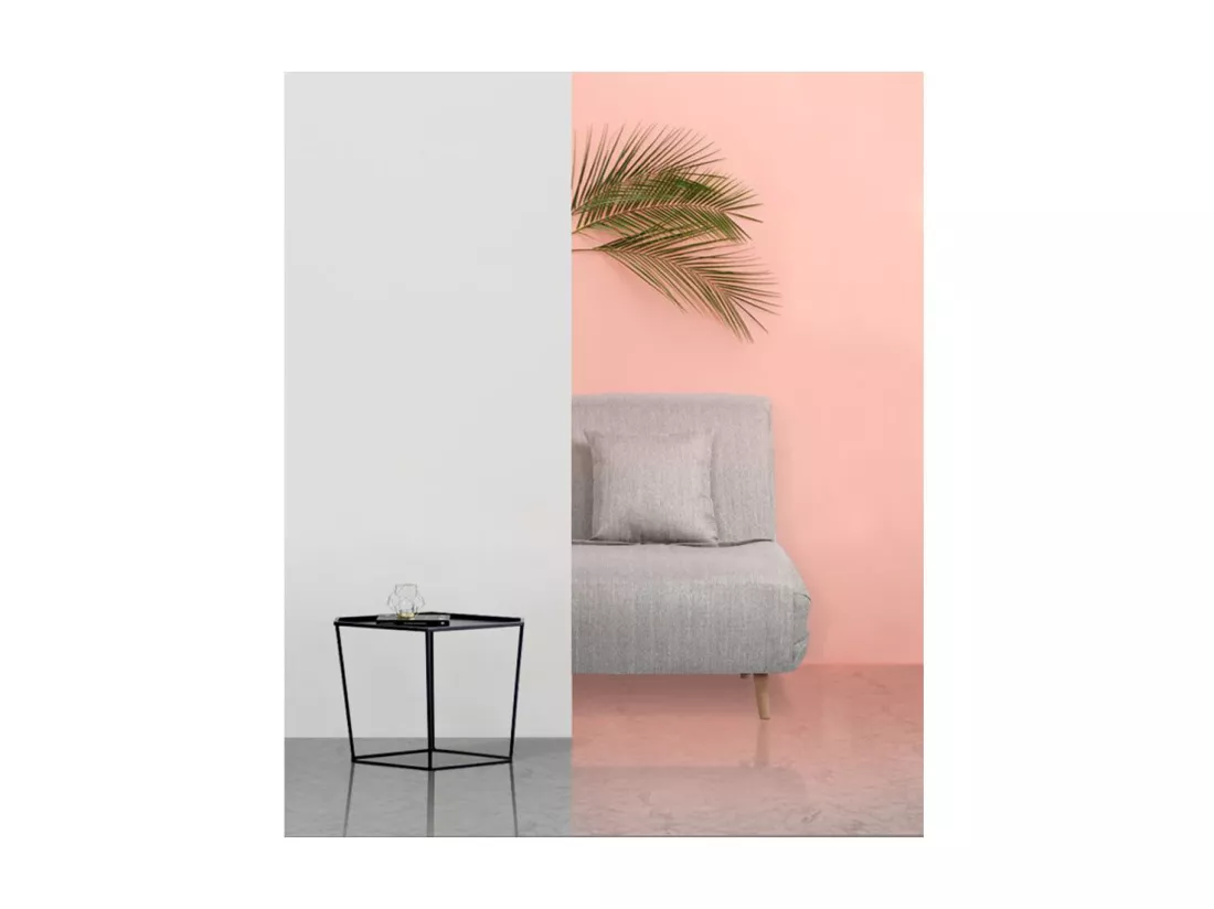 Adron - Fauteuil convertible lit 1 place : Couleur - Gris clair