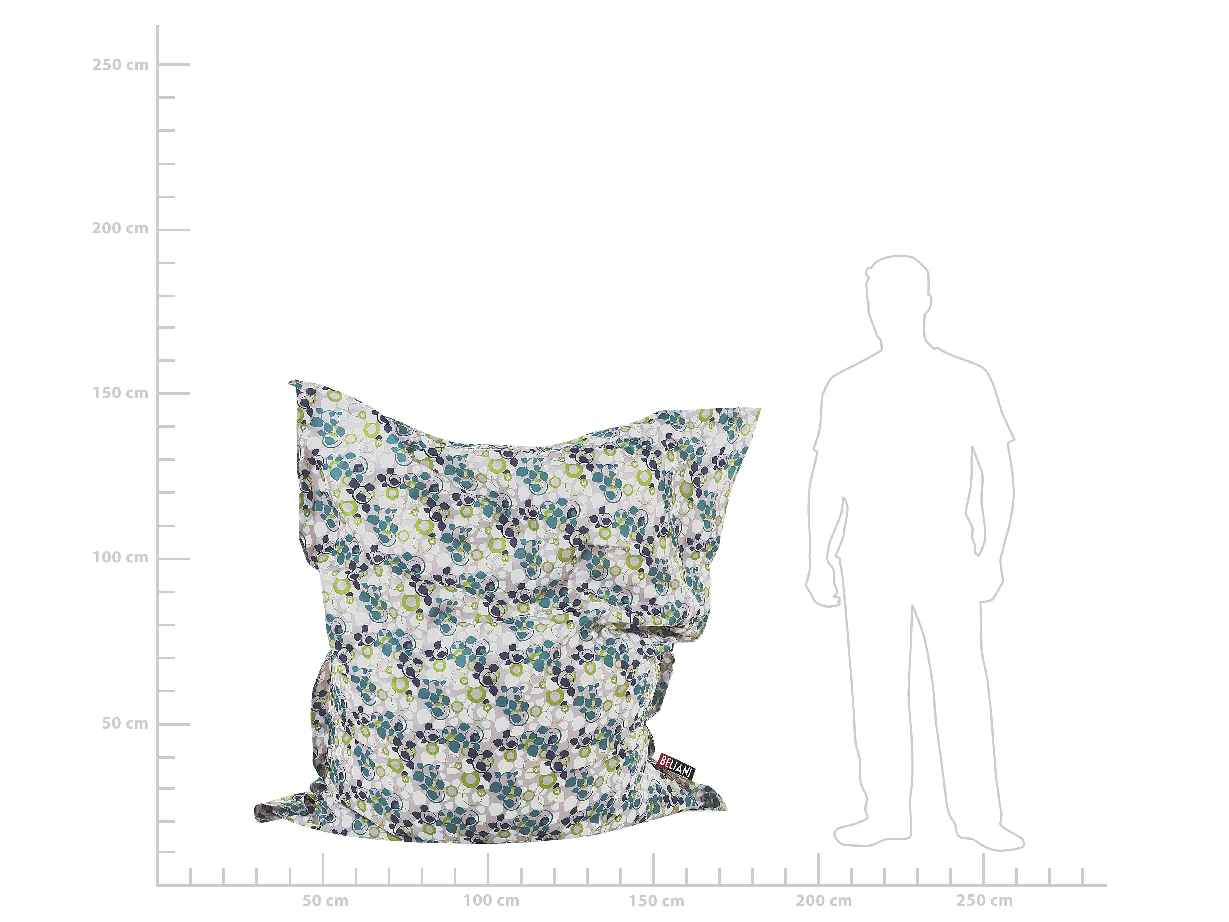 Zitzak 300 L FUZZY 140 cm 180 cm Meerkleurig