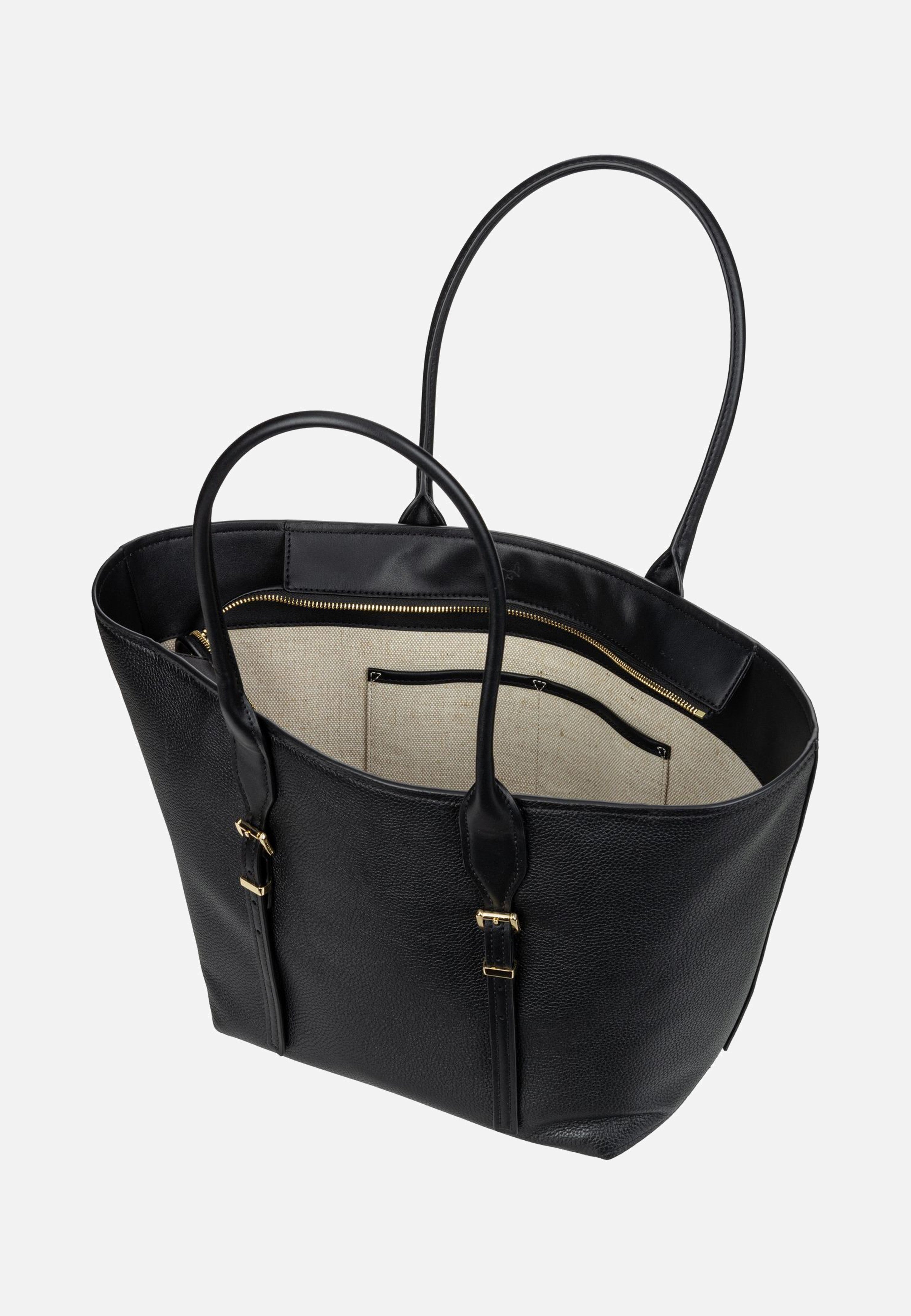 Moore LG Buckle Black - Shopper