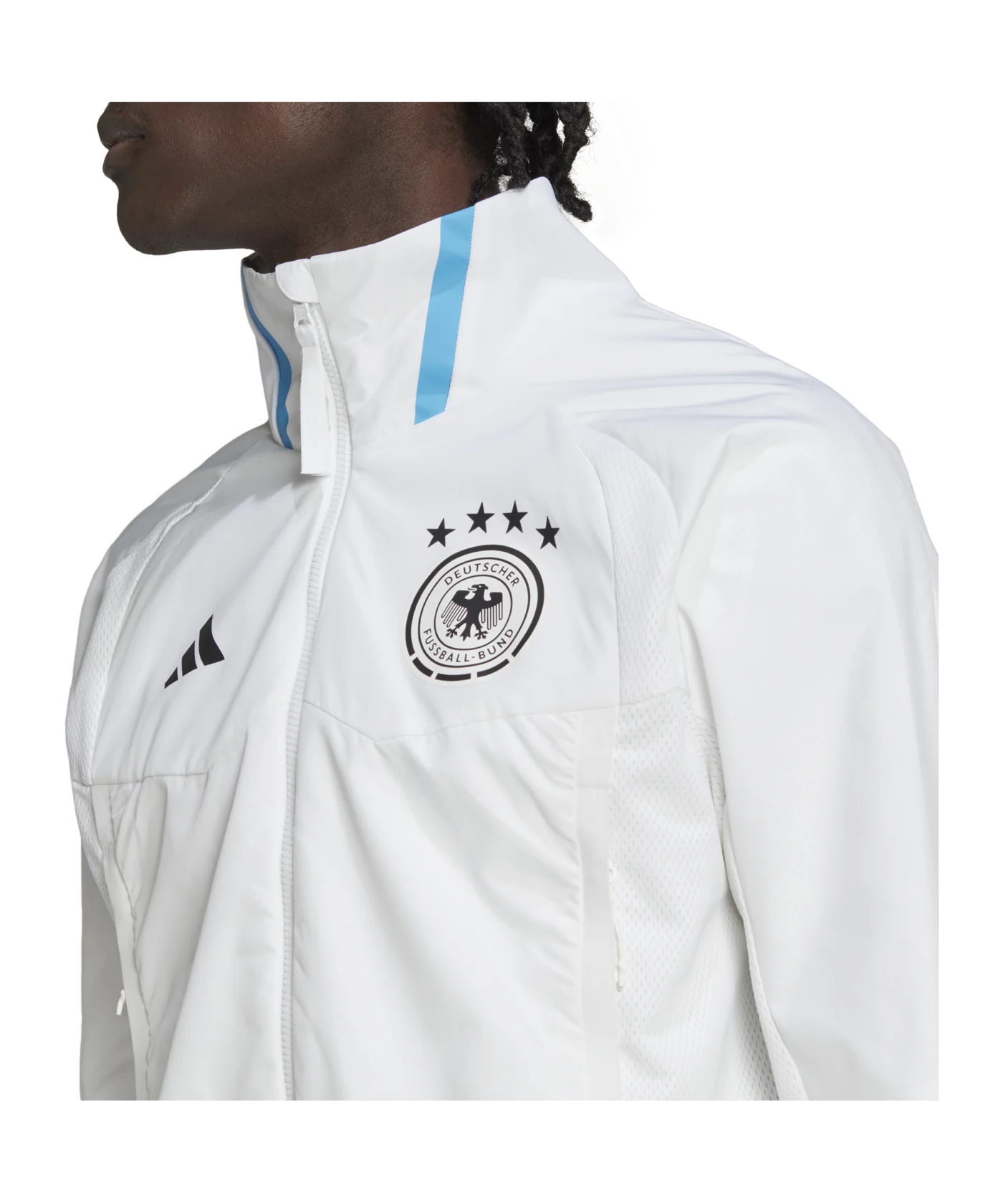 adidas DFB Deutschland D4GMDY Anthem Jacke Weiss