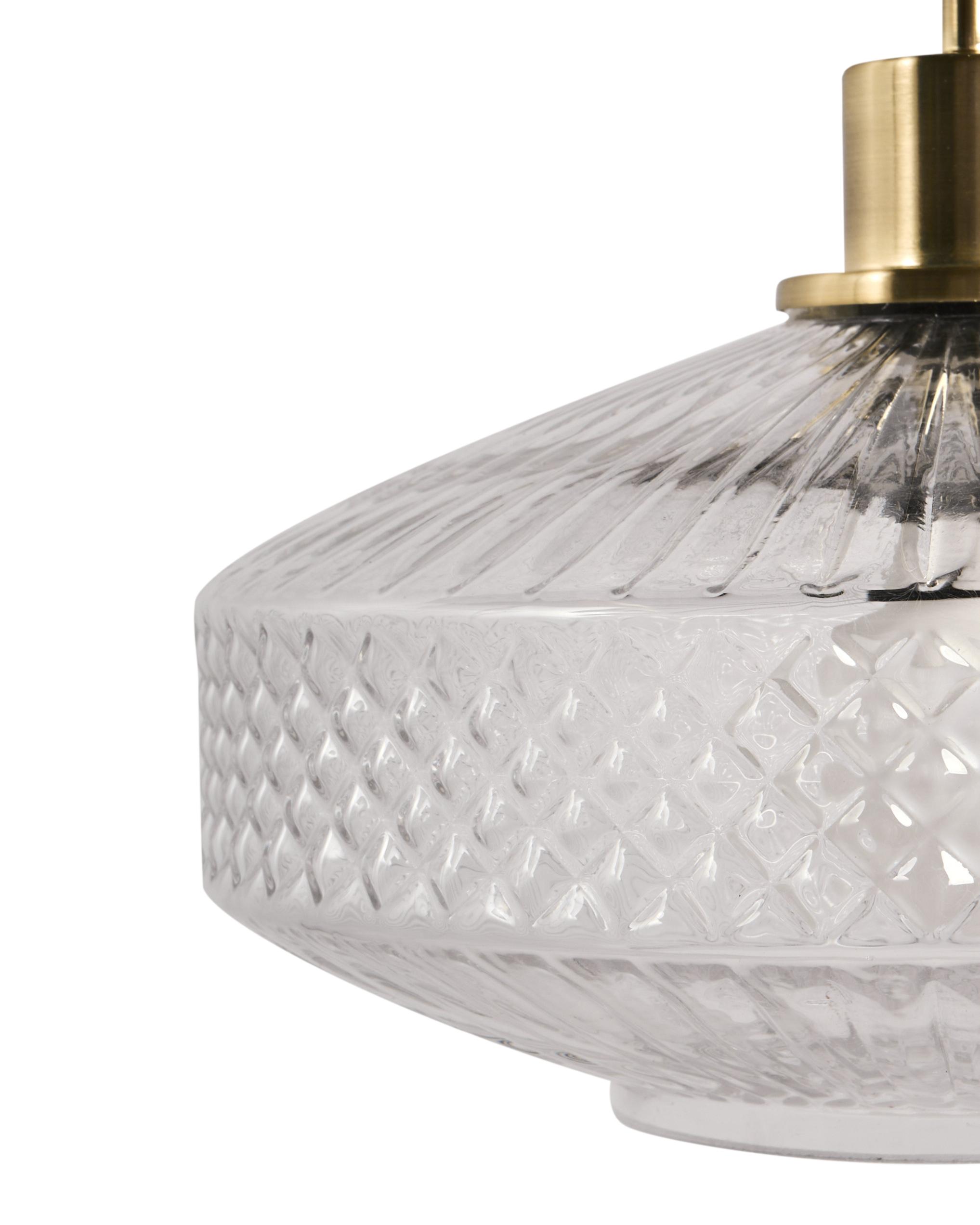 Hanglamp PIRRIS Glas Transparant
