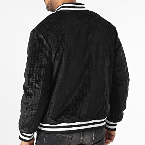 Veste Bomber Noir Réversible