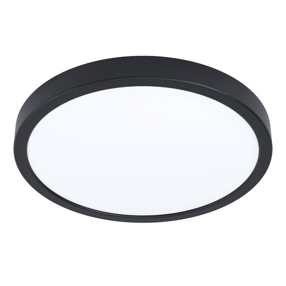 LED-PLAFOND EGLO FUEVA LED 28,5CM SVART