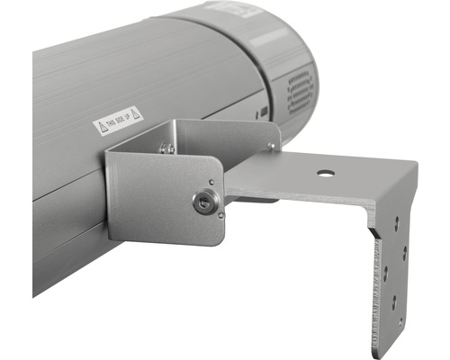 Eurom Heat&Beat terrasverwarmer, grijs, 2000 watt, IP 65 (stofdicht en beschermd tegen waterstralen)