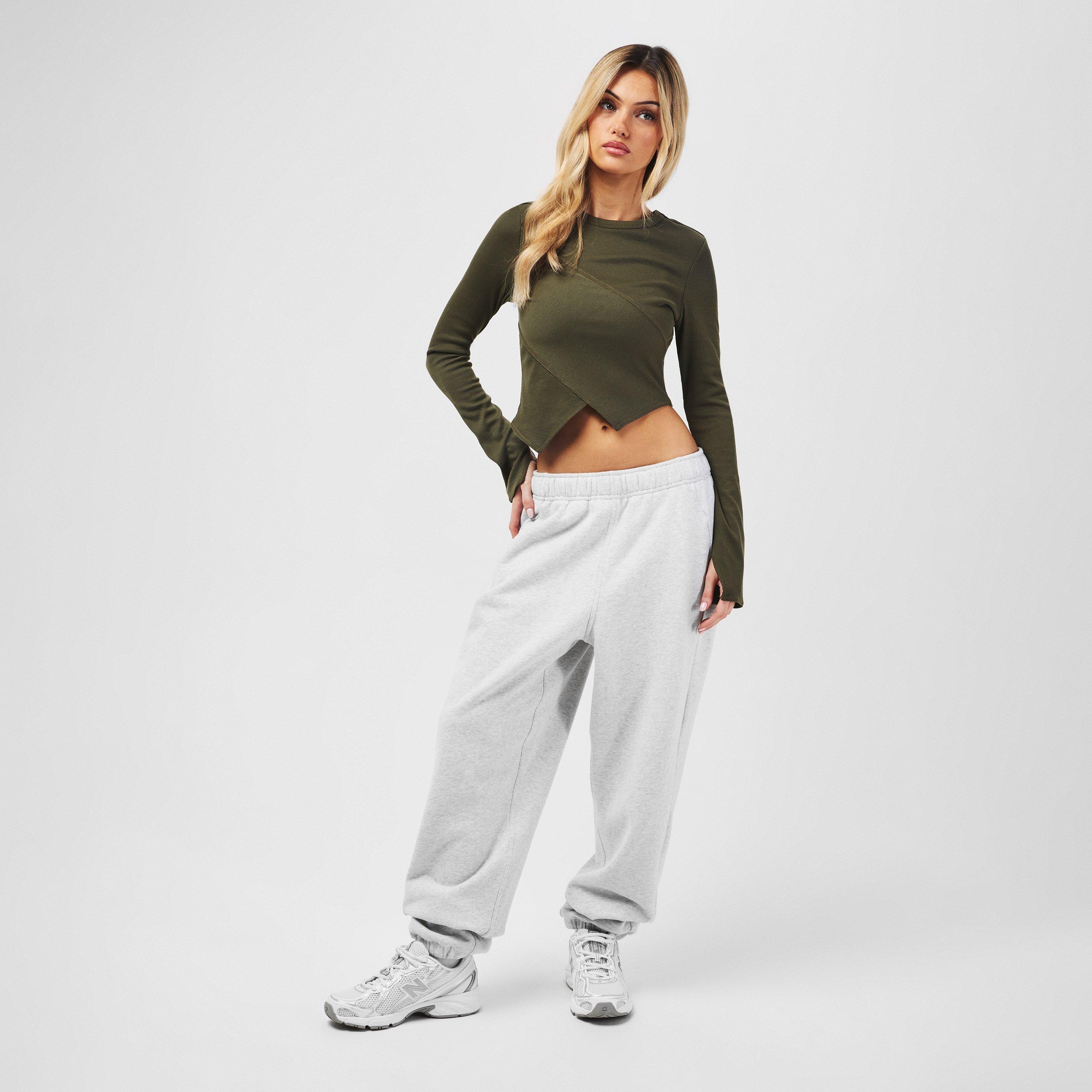 Jack Wills JW Asymmetric Rib Top