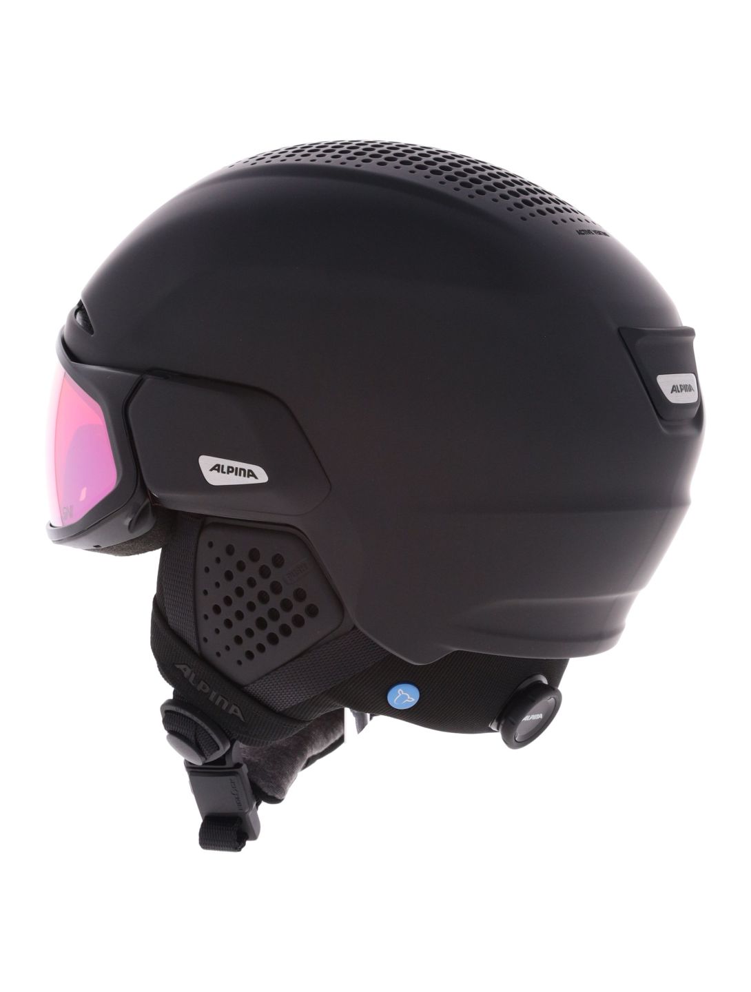 Alto QV skihelm met vizier unisex