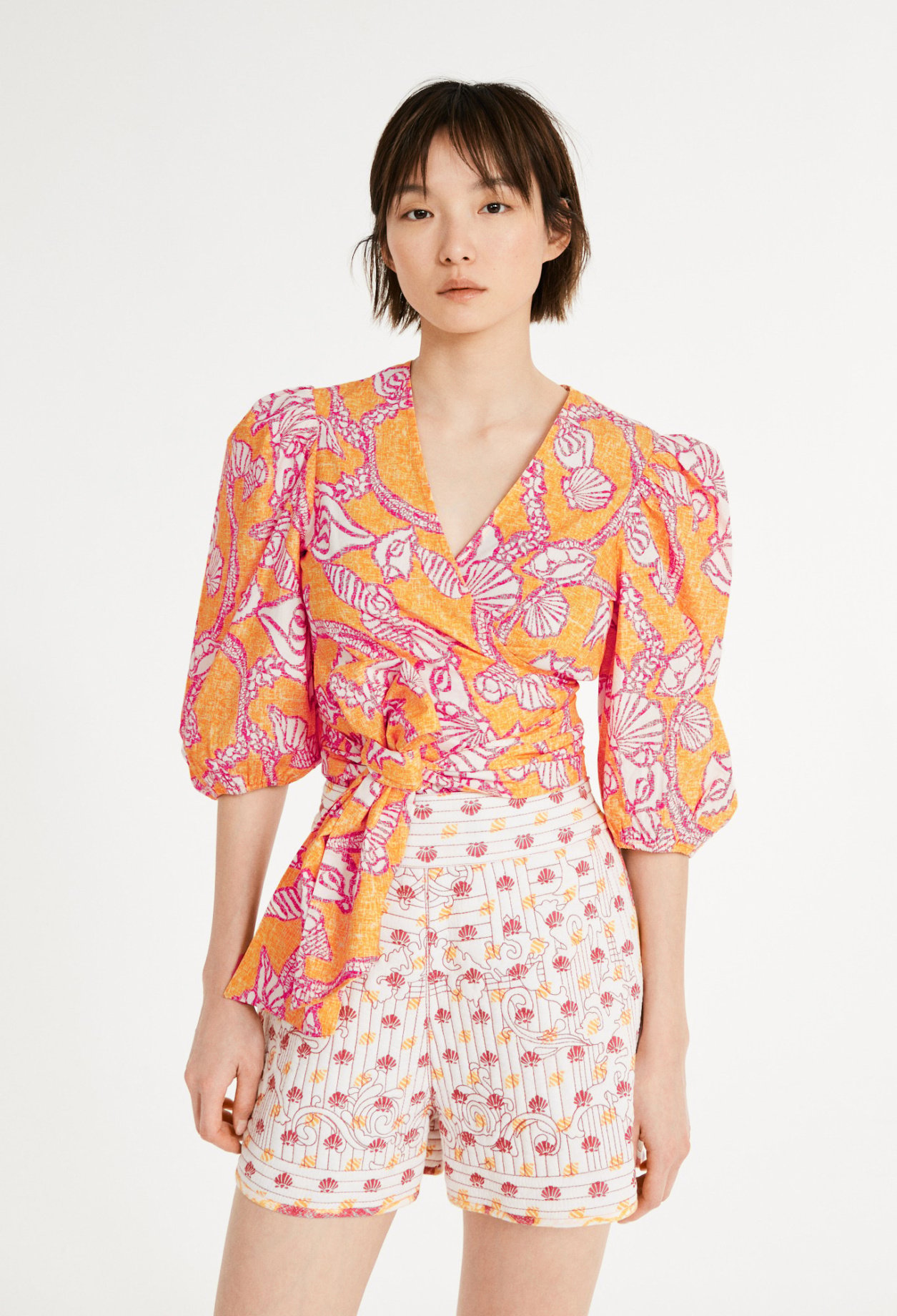 Blouse imprimee