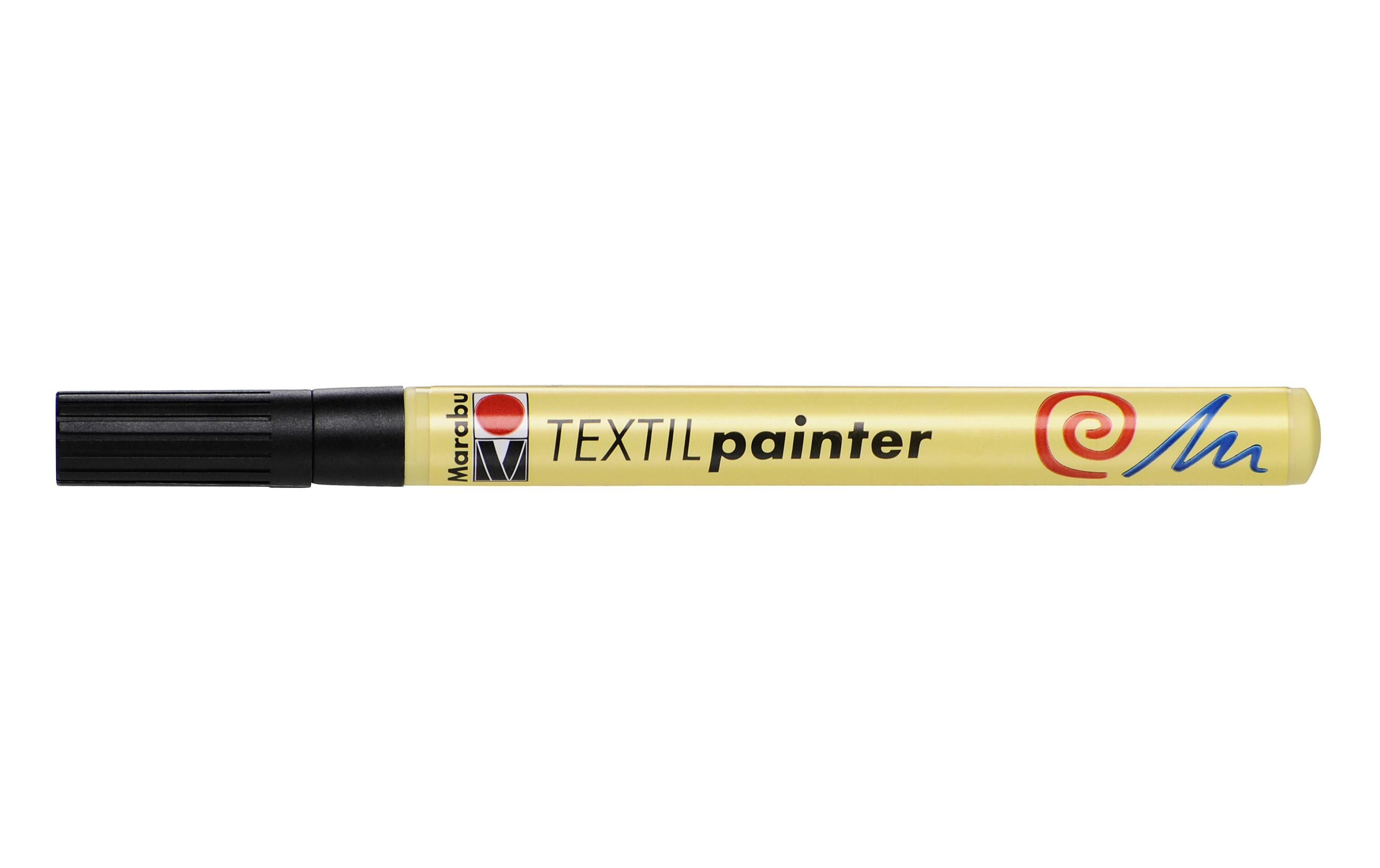 Textilmarker Painter 1-2 mm, SchwarzTextil-Painter
