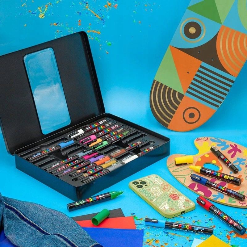 Uni-Ball - 186832 - Viltstiften - Pop Colours - 20 Stuks in Etui