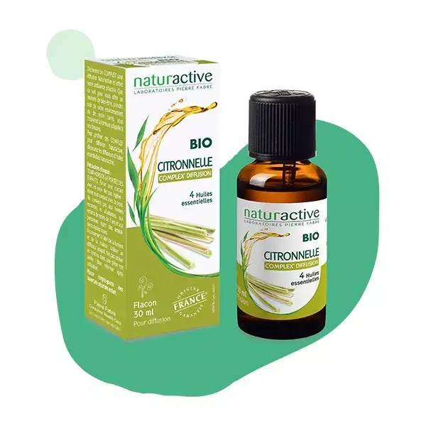 Óleos Essenciais de Capim-Limão Orgânico da Naturaactive Complex 30ml
