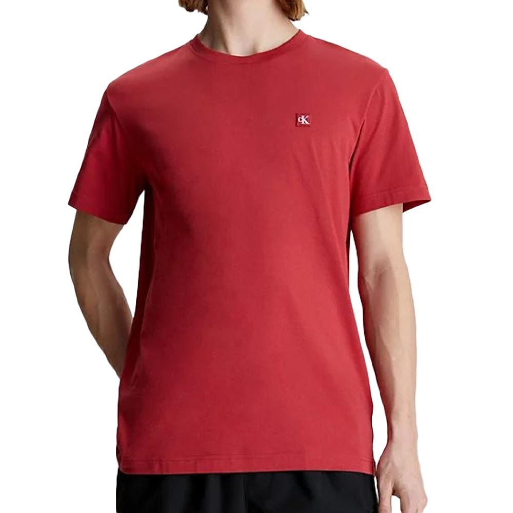 Calvin Klein Jeans T-shirt Rouge Homme Calvin Klein Jeans Embro Badge