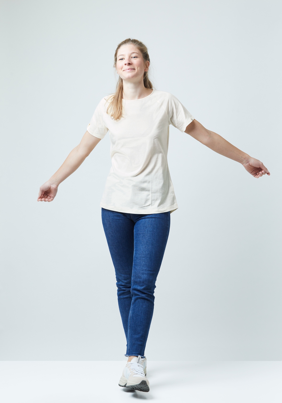 WE ARE ZRCL Damen Raglan T-Shirt Basic Natural