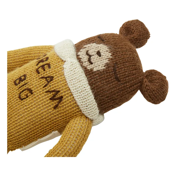 Main Sauvage Doudou ours Dream Big Main Sauvage X Smallable | Ocre