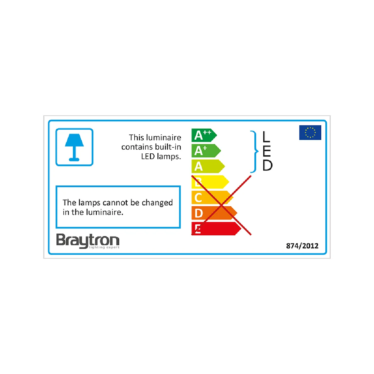 Braytron LED Rond 5W