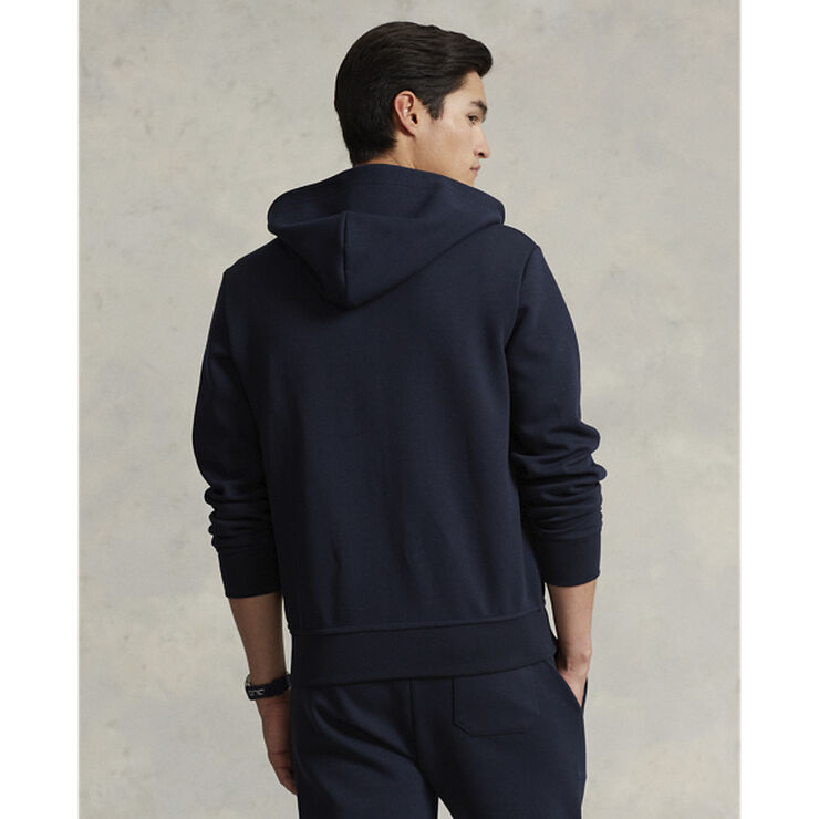 Polo Ralph Lauren Double-Knit Full-Zip Hoodie Blå