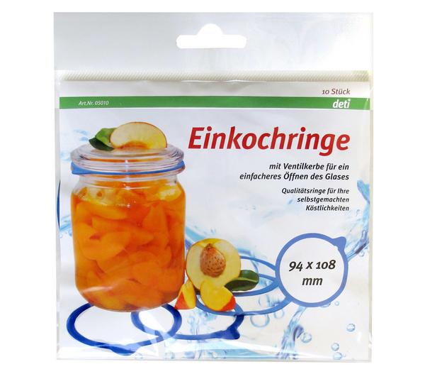 deti Einkochring mit Ventilkerbe, Ø94/108 mm,