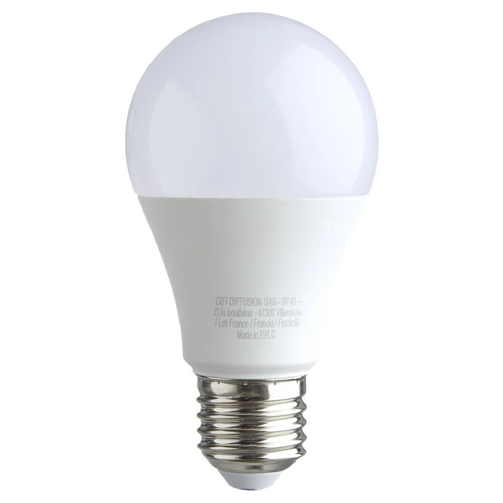 Ampoule LED E27 A60 couleurs changeantes avec télécommande 806lms