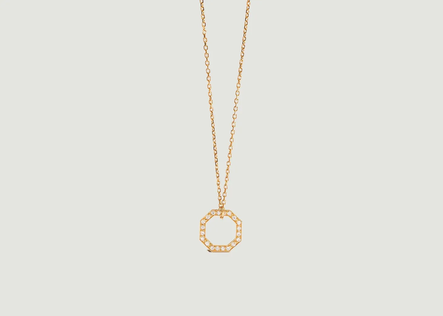 Pendentif Octogone Diamants JEM