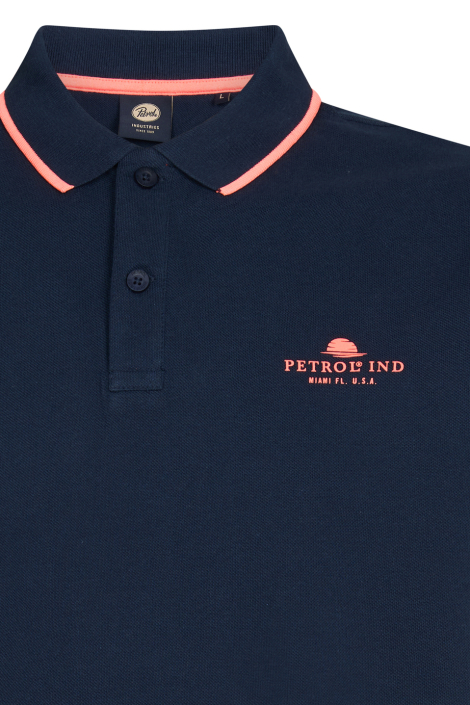 Petrol Industries blauwe heren polo