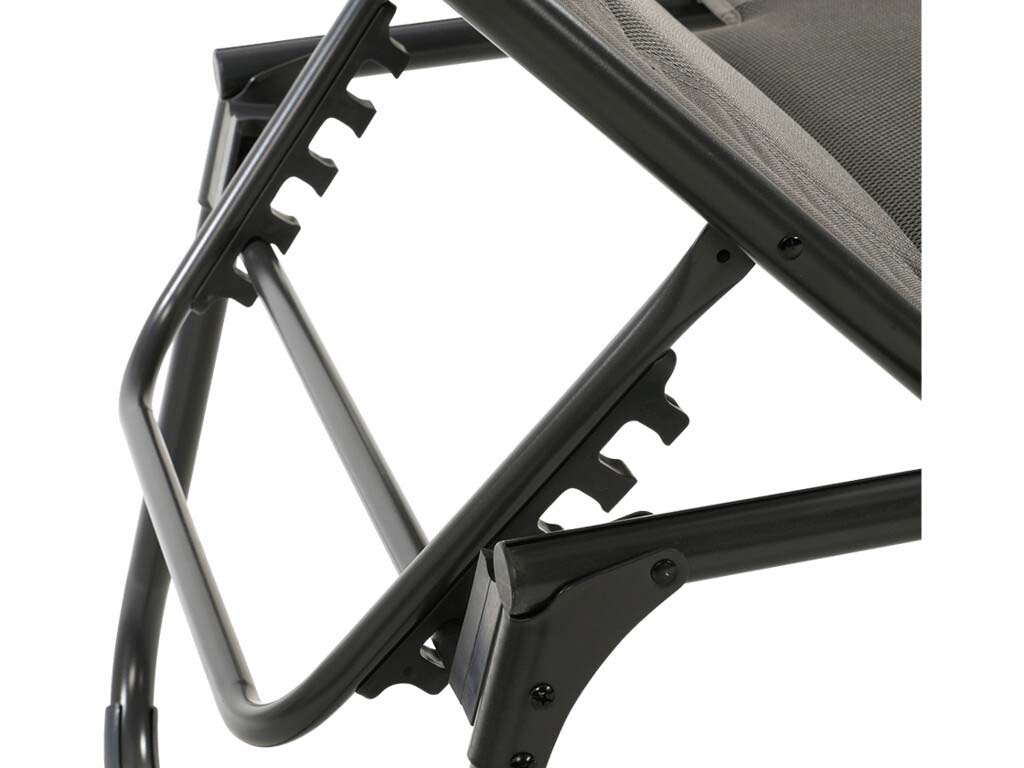 Travellife Barletta ligbed - dark grey