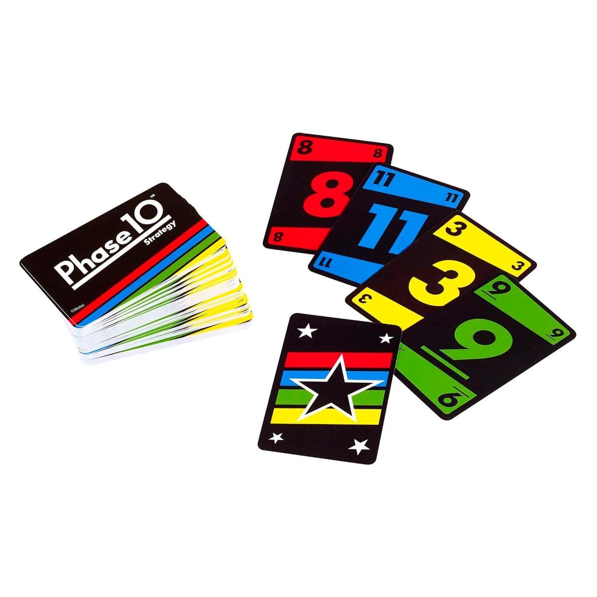 Mattel FTB29 - Brettspiel, Phase 10