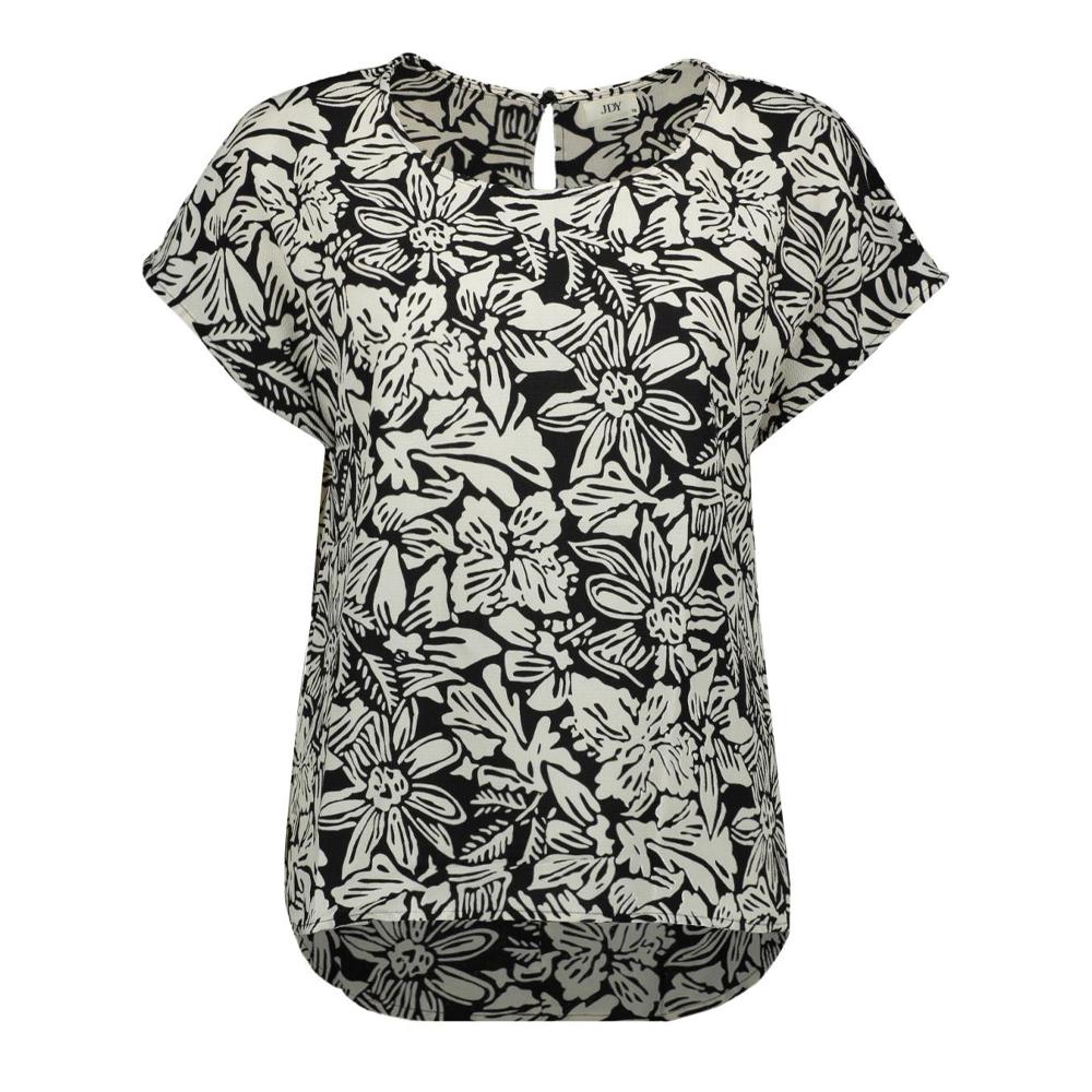 JDY Blouse Beige/Noir à Motifs Femme JDY Piper