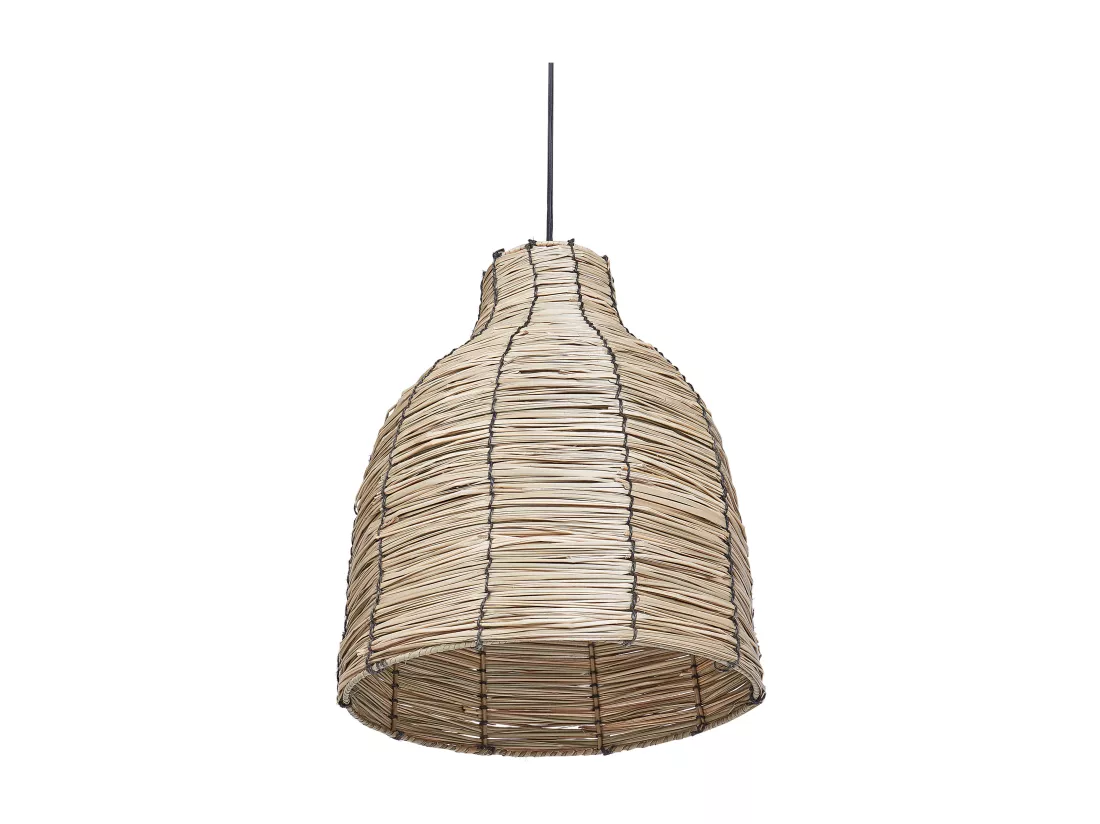 Lampe suspension KELAKAS Osier Naturel
