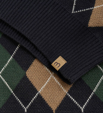 Minymo Weste - Strick - Dark Navy