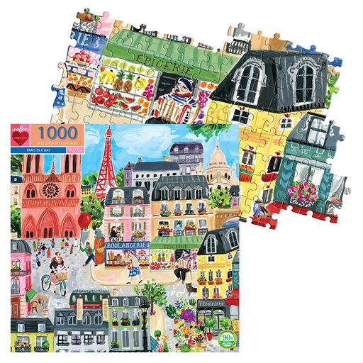 eeBoo Paris Puslespil, 1000 Brikker