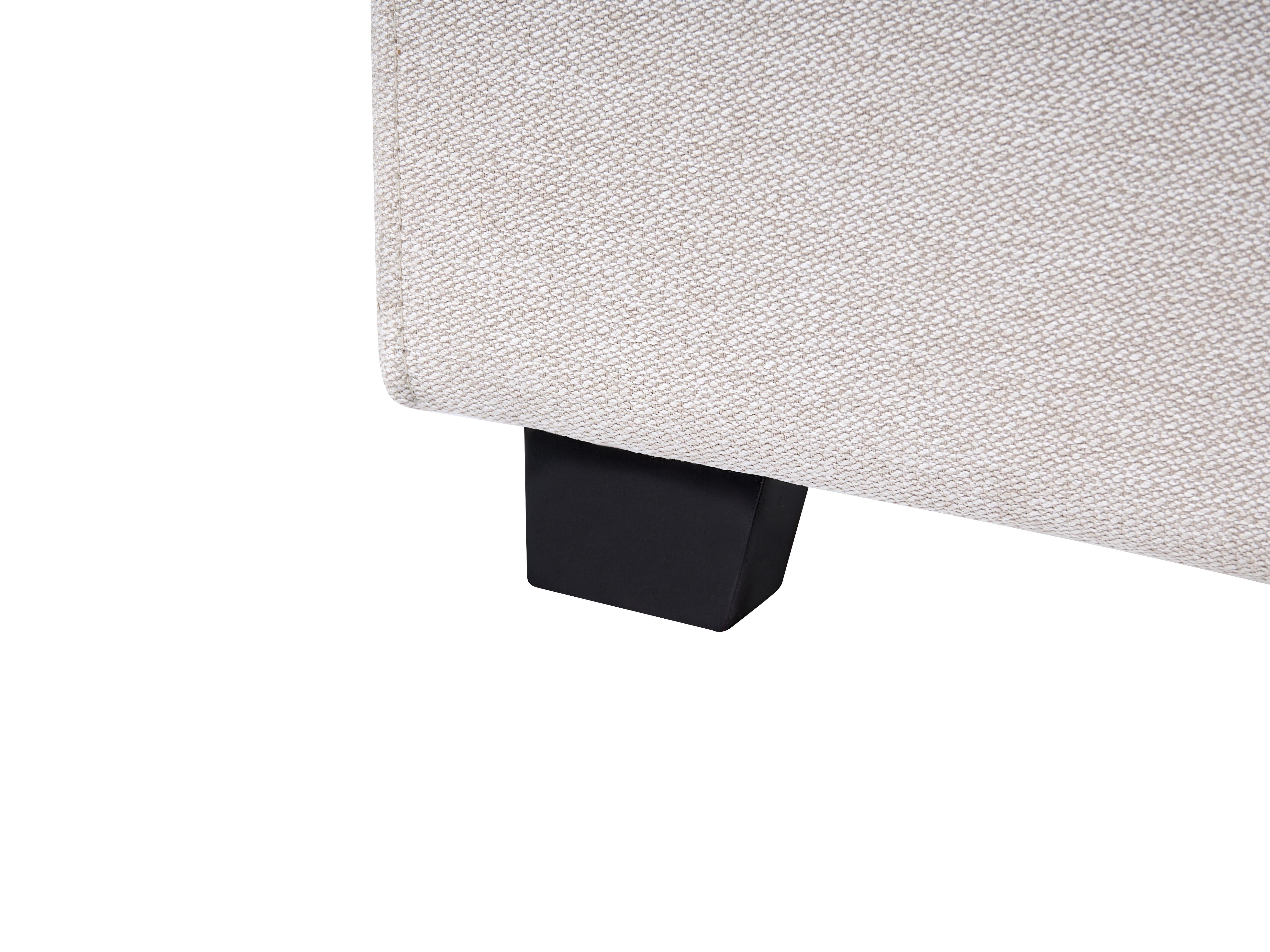 Bed Stof VAUCLUSE 160 x 200 cm Gebroken wit