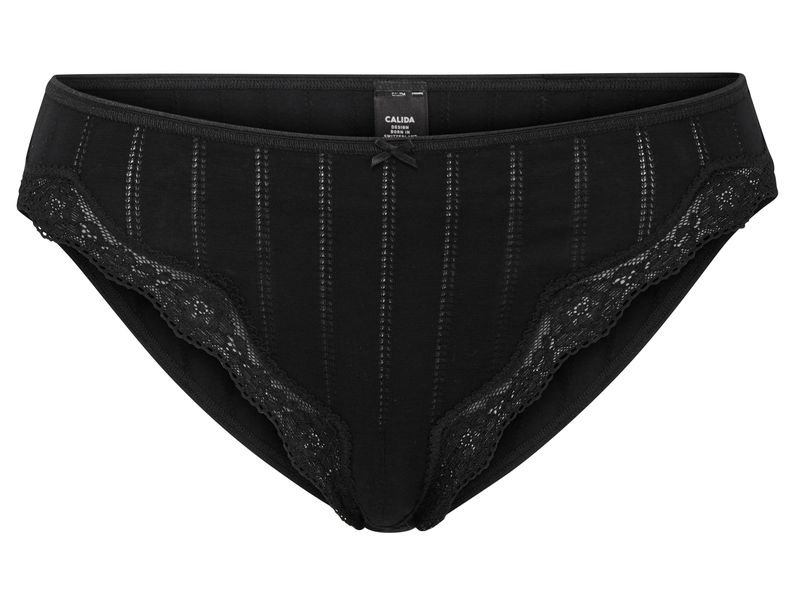 Calida Slip Etude Toujours Schwarz, S Damen Slip