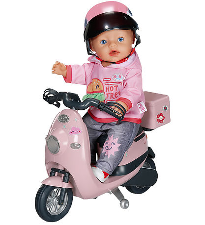 BABY born Dukketilbeh?r - RC E Scooter - Fjernstyret - 43/36 cm