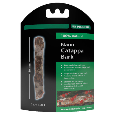 Dennerle Nano Catappa Bark 8 Stück 80mm