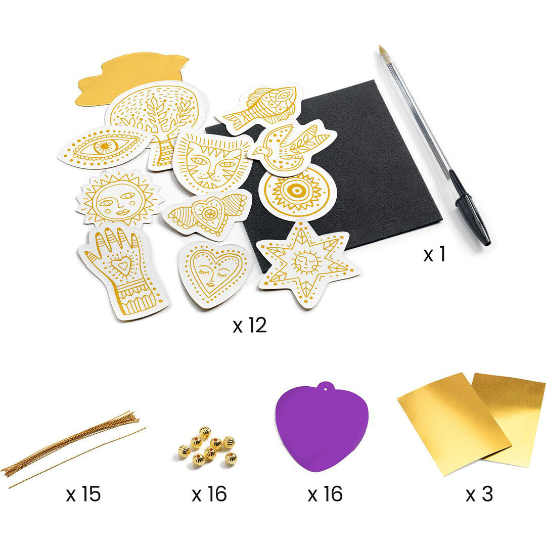 Djeco knutselset diy amuletten - lucky charm