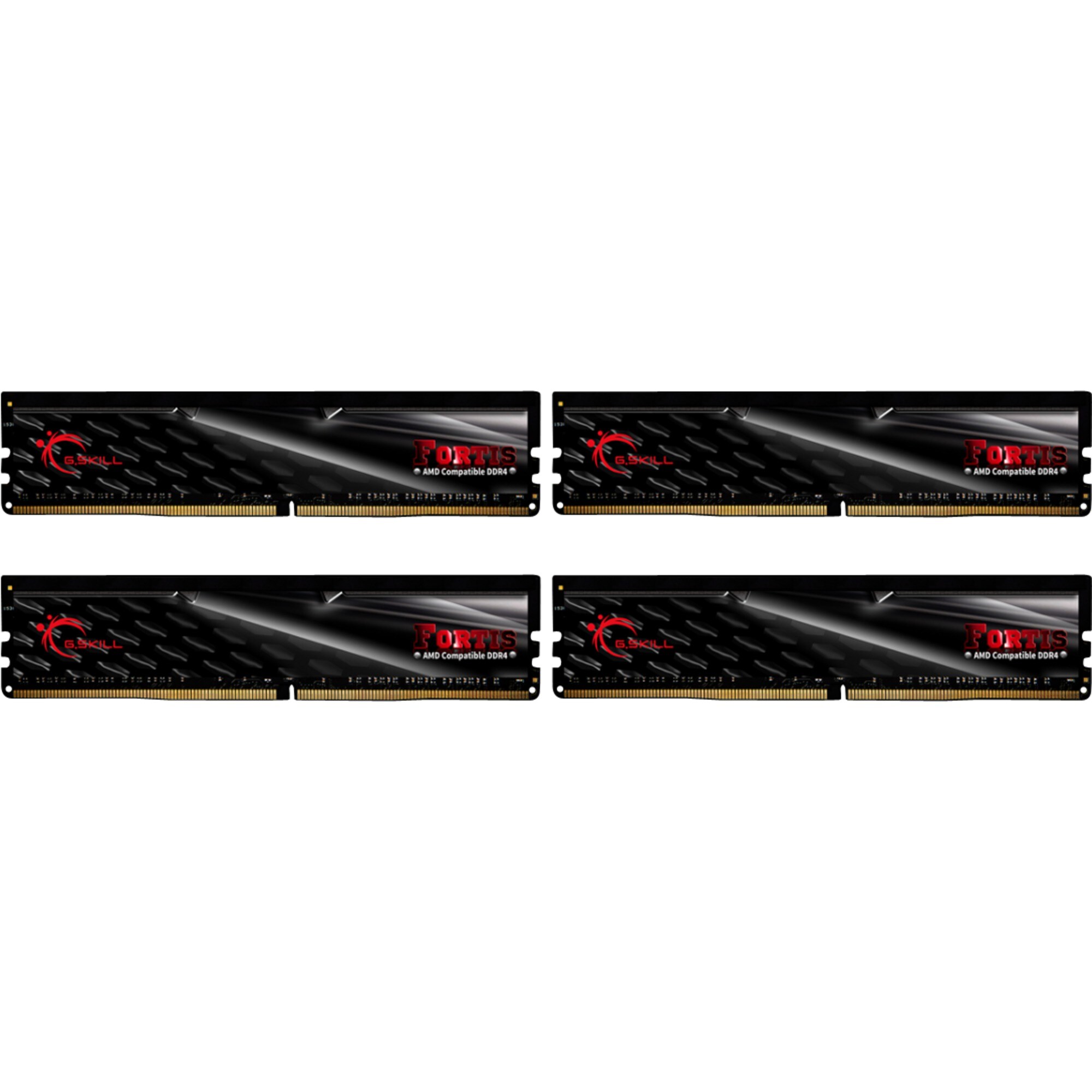 G.Skill Arbeitsspeicher DIMM 64 GB DDR4-2400 (4x 16 GB) Quad-Kit