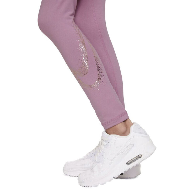 Nike Sportswear Essential Mid Rise Leggings Pink