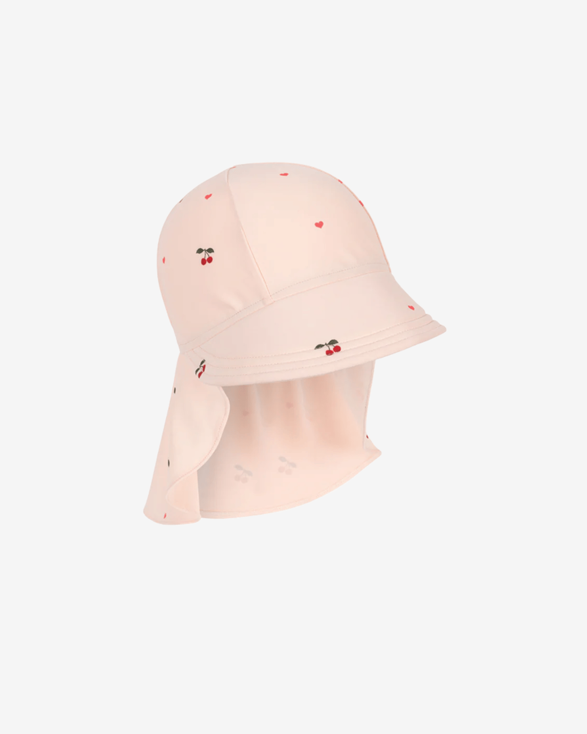 Badehatt M/ Nakkeskygge – UPF 50+ | Merle Frill Sun Hat cherry