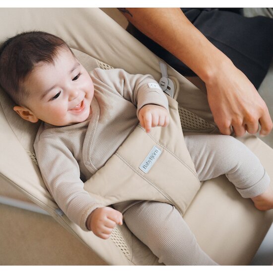 Transat Balance Soft Tri-Fab   Beige        de               BabyBjörn