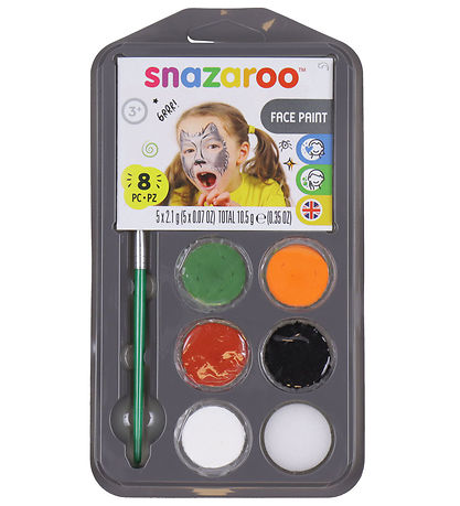Snazaroo Kinderschminke - Halloween - 7 Teile + 1 Ideenheft