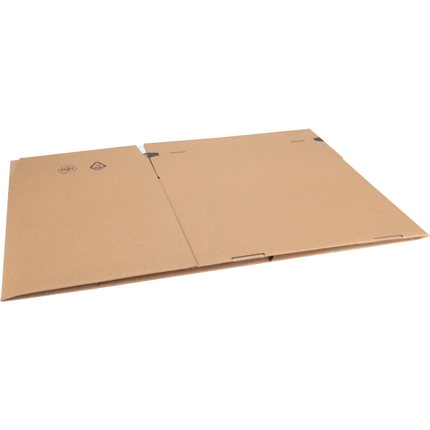 SendProof® Postpakketdoos, A4, golfkarton, 304x216x220mm, hoogte verstelbaar, zelfklevende strip, bruin