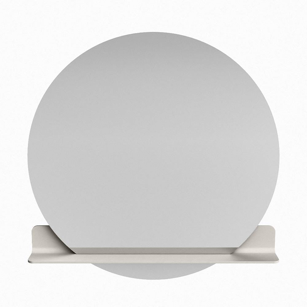 Mondiaz Spot spiegel rond Ø100cm met planchet linen