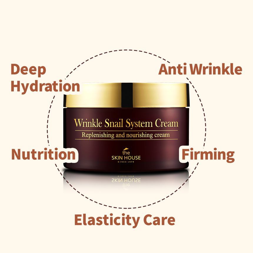 de SKIN HOUSE - Wrinkle Snail System Cream JUMBO