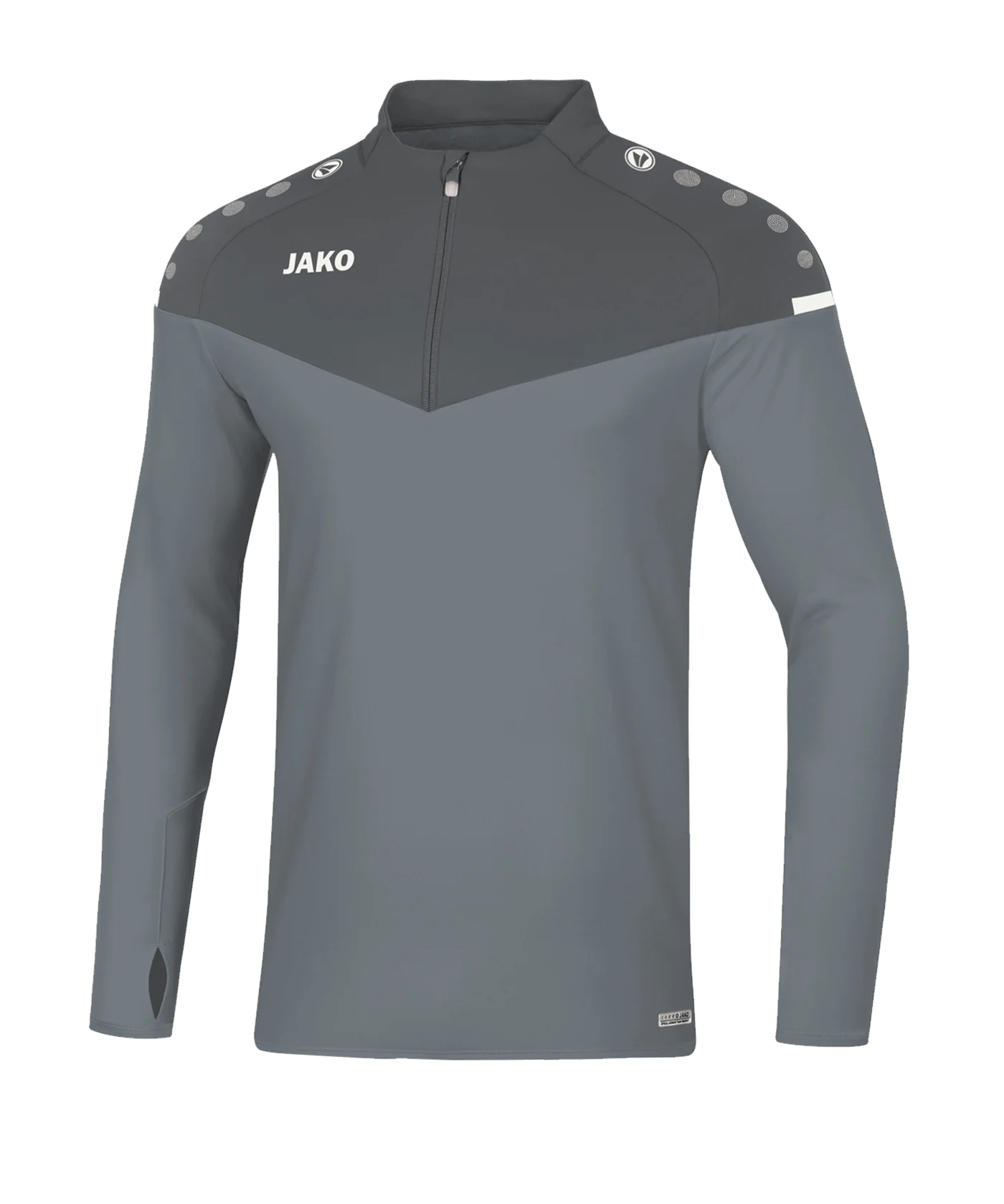 JAKO Champ 2.0 Ziptop Grau F40
