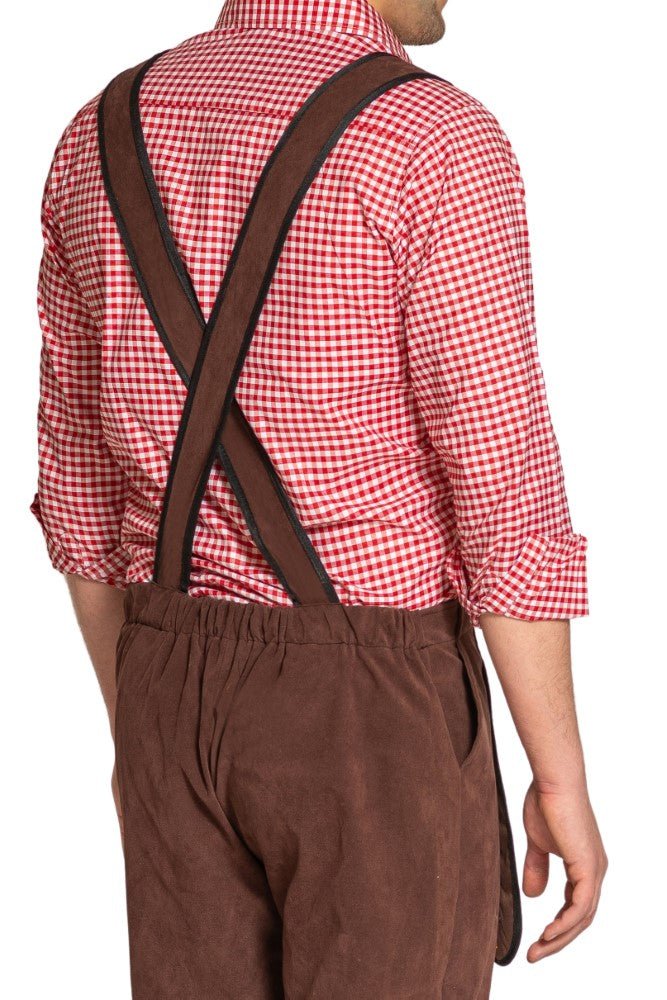 Lederhose Donkerbruin Heren Johann