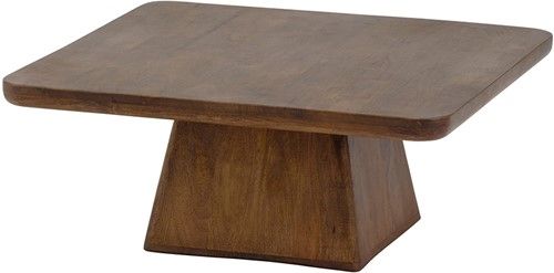 Salontafel Stockholm B80 x D80 x H33 cm