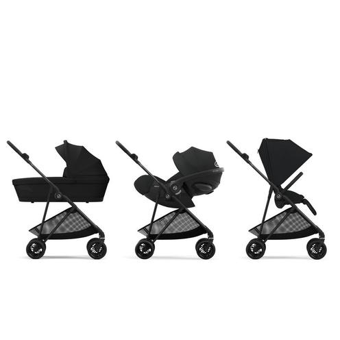 Poussette Melio Carbon 4 - Magic Black - CYBEX
