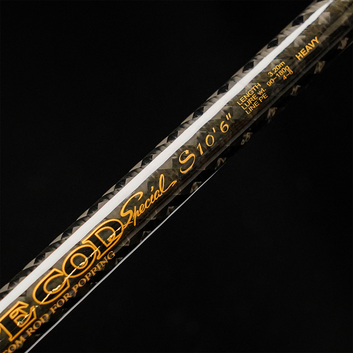 Cape Cod Special 10'6 Nano Heavy Surf Rod Black Hole USACape Cod Special 10'6 Nano Heavy Surf RodCanne spinning pour la pêche exotique du bord10.6' (3m28), 60-180g, 40-80lb