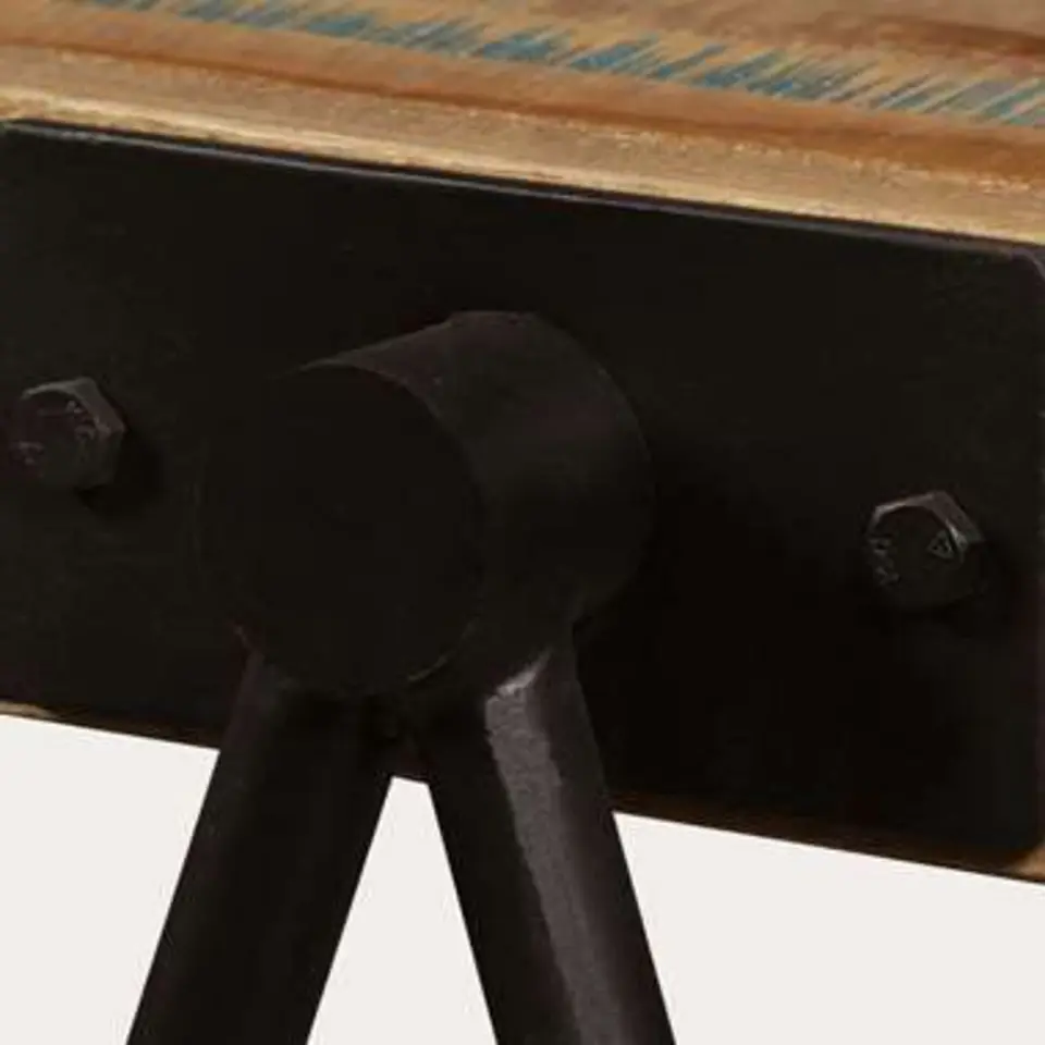 vidaXL - Bijzettafel - Multikleur - Hout