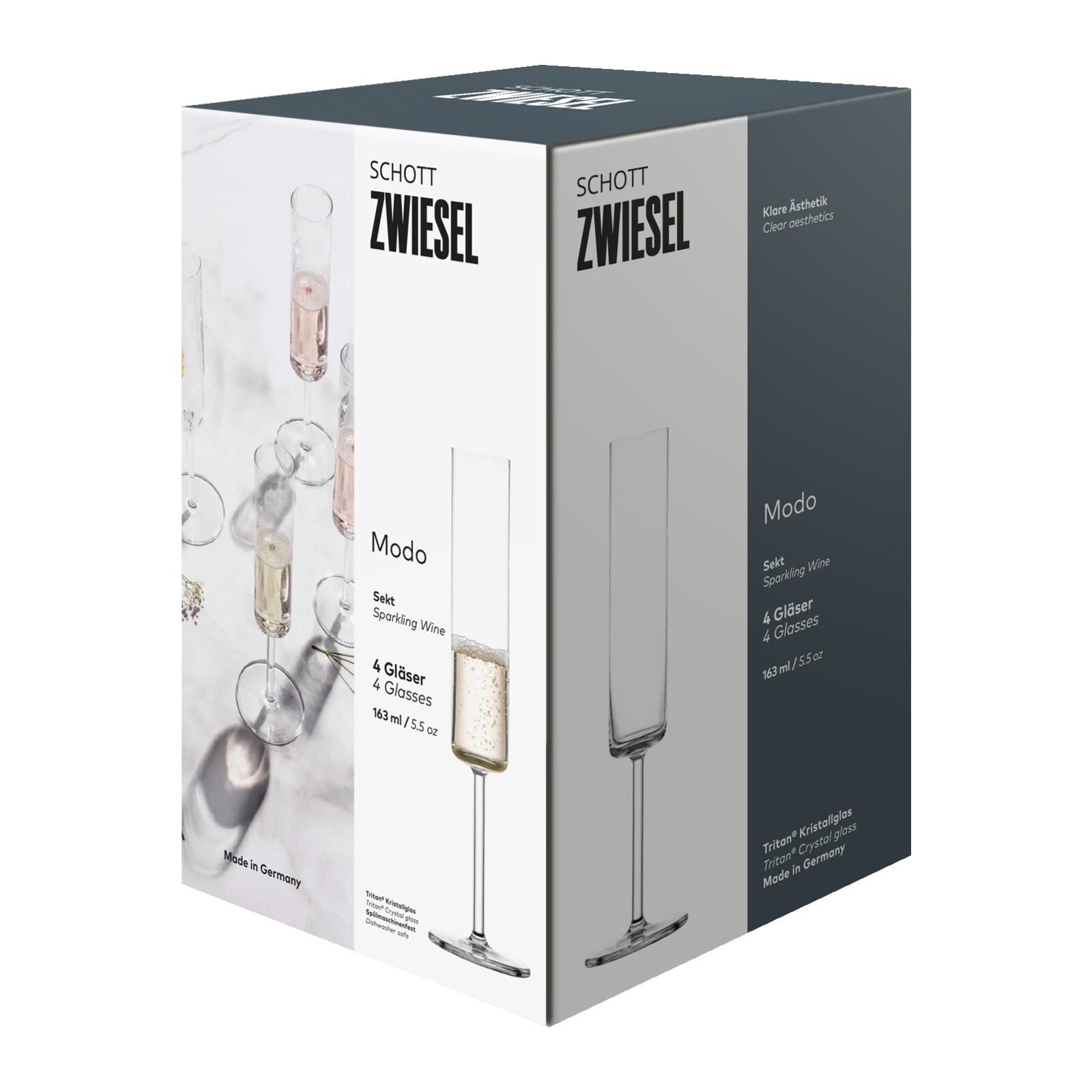 Schott Zwiesel Sektgläser Modo 163 ml 4er Set